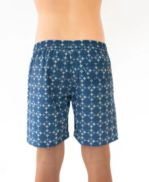 Cosmo Elastic Boardie | Blue
