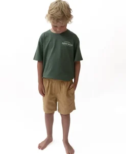 Crackers Boys Walkshort | Dark Camel