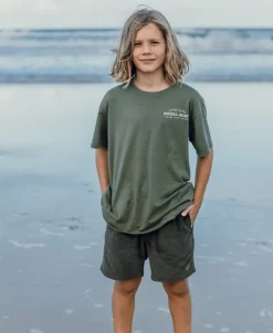 Crackers Boys Walkshort | Wash Black