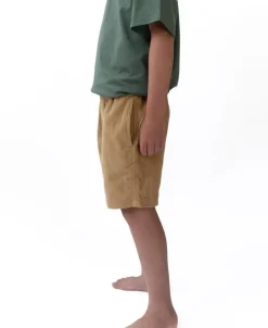 Crackers Boys Walkshort | Dark Camel