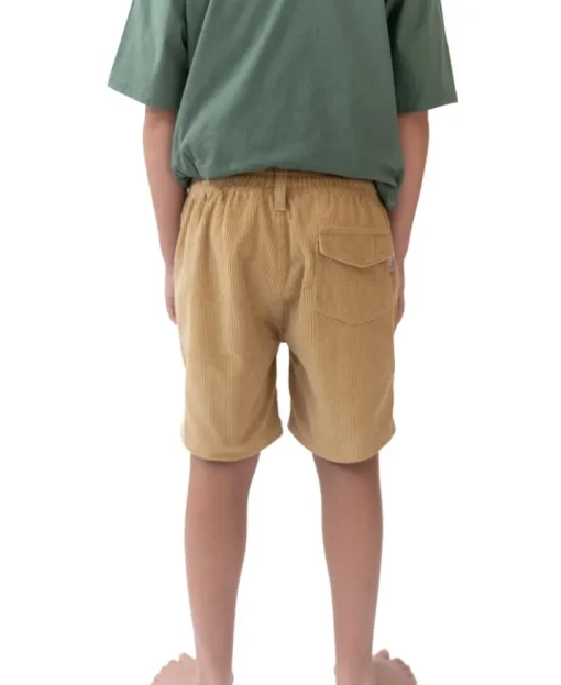 Crackers Boys Walkshort | Dark Camel