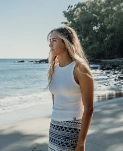 Crystal Tank | White