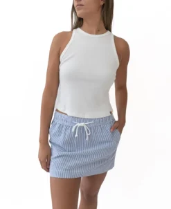 Crystal Tank | White