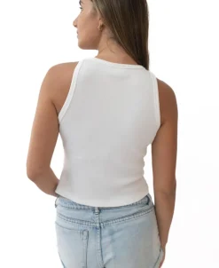 Crystal Tank | White