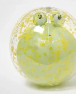 3D Inflatable Beach Ball Cookie the Croc | Light Khaki