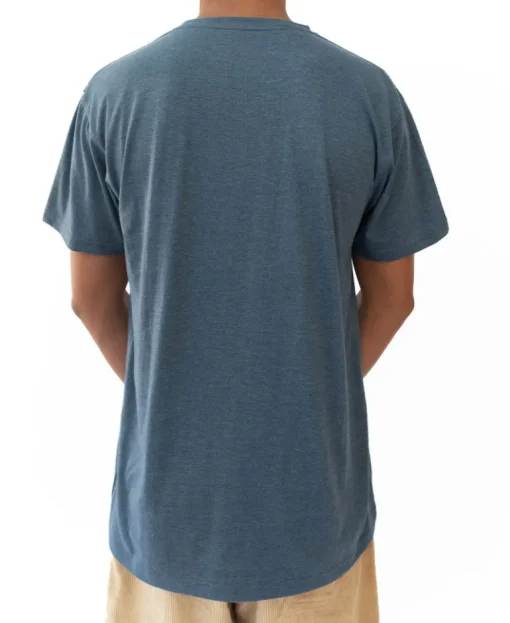 Deluxe Retro Surf Tee | Navy Marle