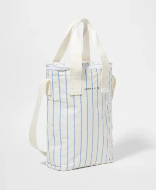 Drinks Cooler Bag Le Weekend | Mid Blue-Cream