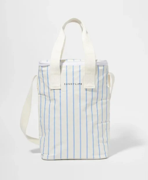 Drinks Cooler Bag Le Weekend | Mid Blue-Cream
