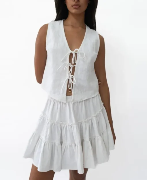 Elsa Skirt | White