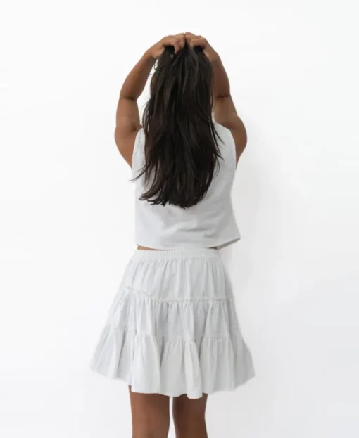 Elsa Skirt | White