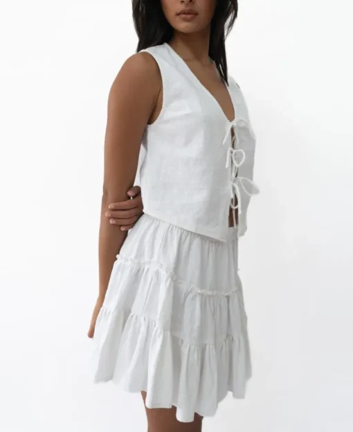 Elsa Skirt | White