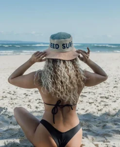 Ferry Terry Bucket Hat | Bleach Gold
