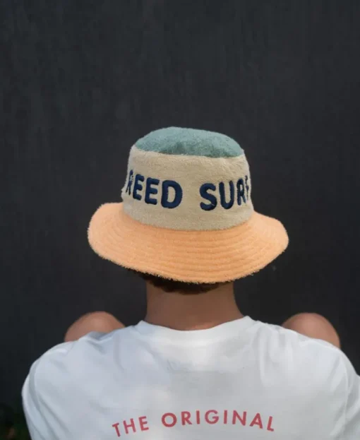 Ferry Terry Bucket Hat | Bleach Gold