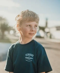 Flinders Boards Boys Tee | Navy