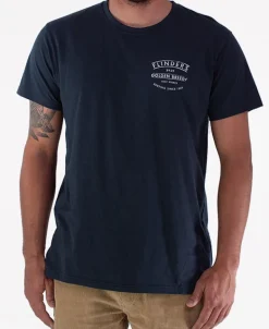 Flinders Boards Tee | Navy