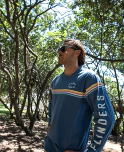 Flinders Cali LS Tee | Blue