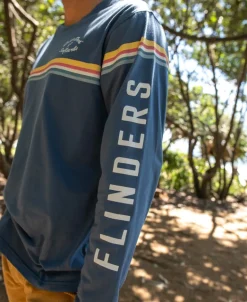 Flinders Cali LS Tee | Blue