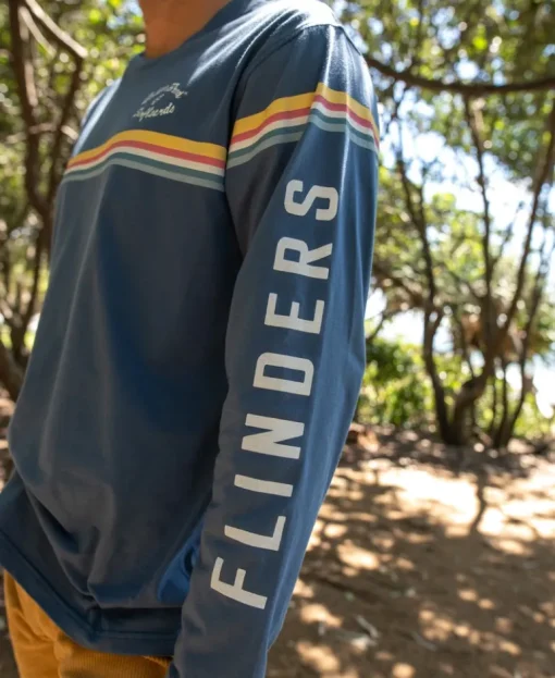 Flinders Cali LS Tee | Blue