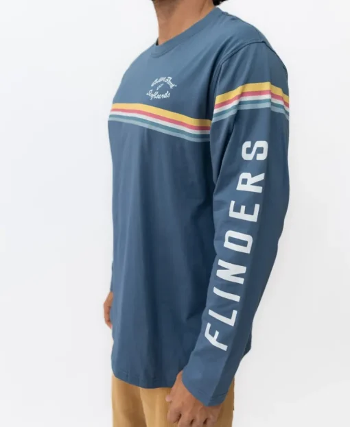 Flinders Cali LS Tee | Blue