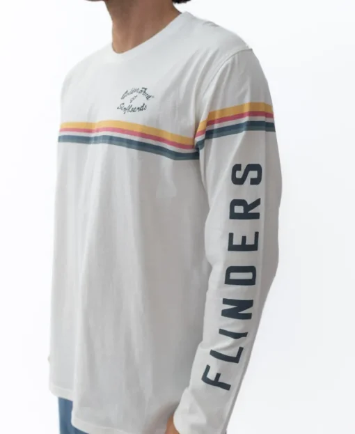 Flinders Cali LS Tee | Off White