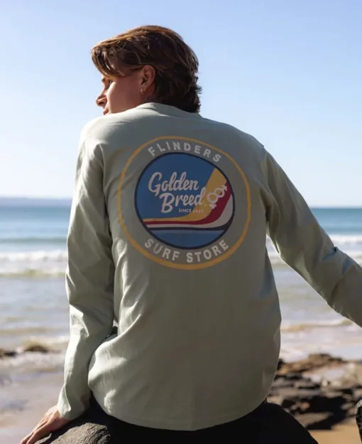 Flinders Circo LS Tee | Sage