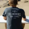 Flinders Easy Rider Tee | Wash Black