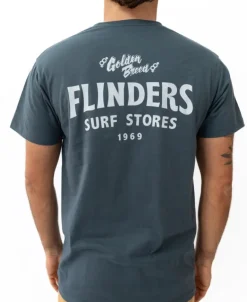 Flinders Easy Rider Tee | Denim