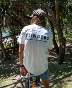 Flinders Old School Tee | Off White