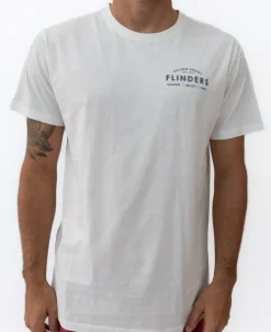 Flinders Old School Tee | Off White