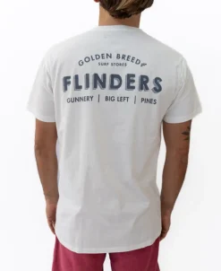 Flinders Old School Tee | Off White