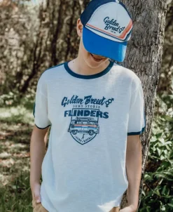 Flinders Rider Kids Tee | Off White