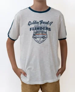 Flinders Rider Kids Tee | Off White