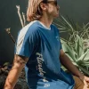 Flinders Willis Tee | Dusty Blue