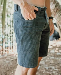 Floyd Cord Walkshort | Wash Black