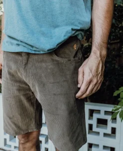 Floyd Cord Walkshort | Wash Brown