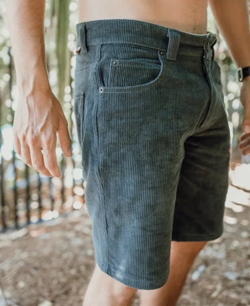 Floyd Cord Walkshort | Wash Black