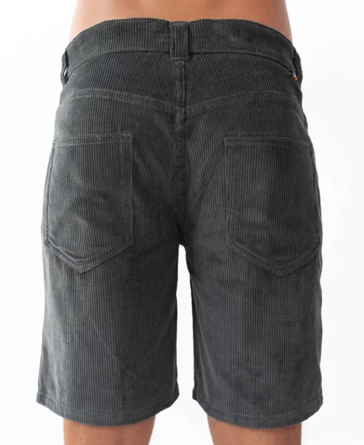 Floyd Cord Walkshort | Wash Black
