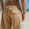 Floyd Elastic Waist Walkshort | Dark Camel