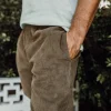 Floyd Elastic Waist Walkshort | Wash brown
