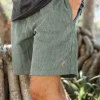 Floyd Elastic Waist Walkshort | Khaki