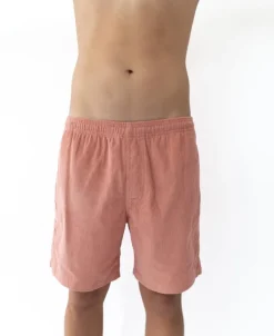 Floyd Elastic Waist Walkshort | Rose