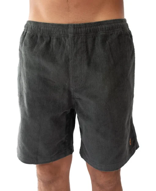 Floyd Elastic Waist Walkshort | Wash Black