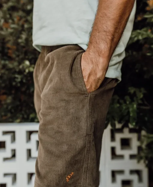 Floyd Elastic Waist Walkshort | Wash brown