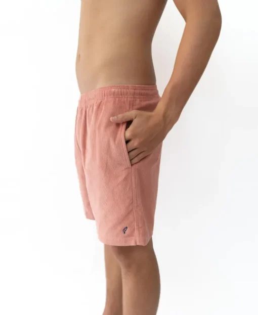 Floyd Elastic Waist Walkshort | Rose