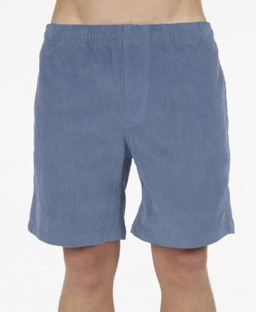 Floyd Elastic Waist Walkshort | Dusty Blue