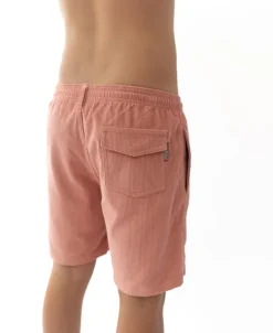 Floyd Elastic Waist Walkshort | Rose