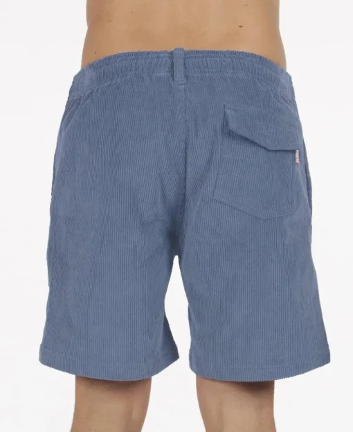 Floyd Elastic Waist Walkshort | Dusty Blue