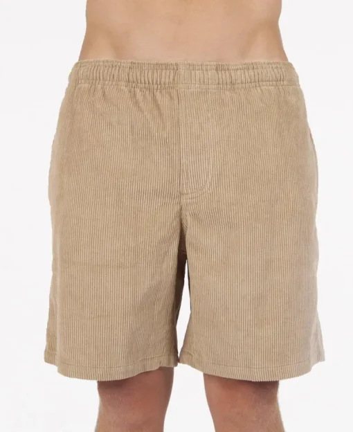 Floyd Elastic Waist Walkshort | Dark Camel