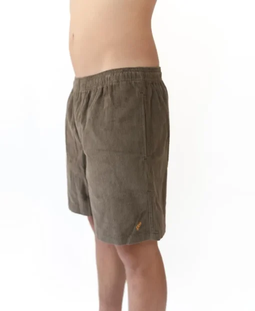 Floyd Elastic Waist Walkshort | Wash brown