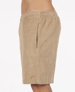 Floyd Elastic Waist Walkshort | Dark Camel